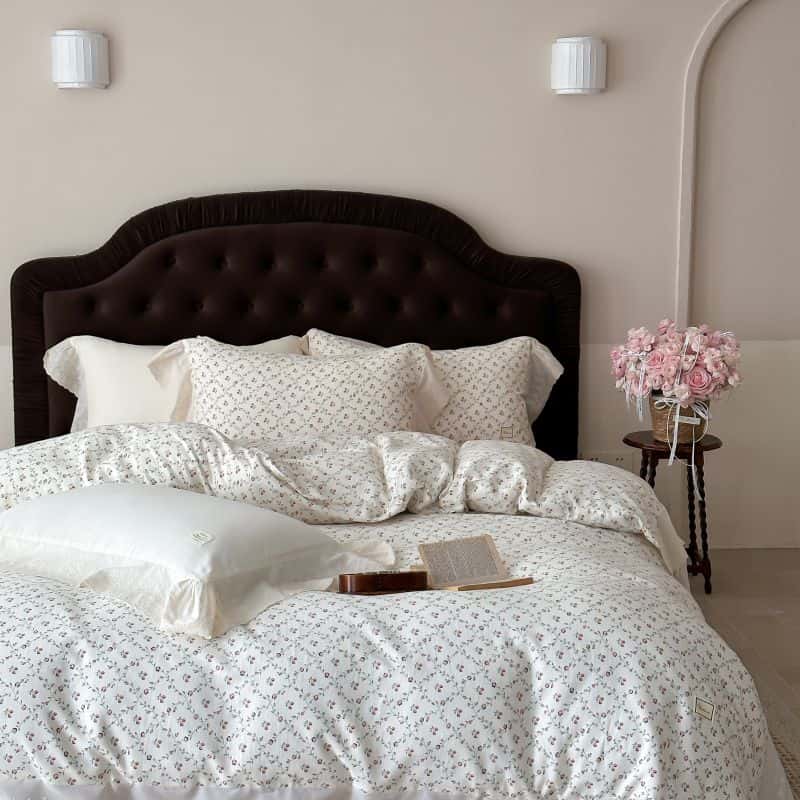 Texihome French Ruffle Floral Duvet Cover Set - Main Image