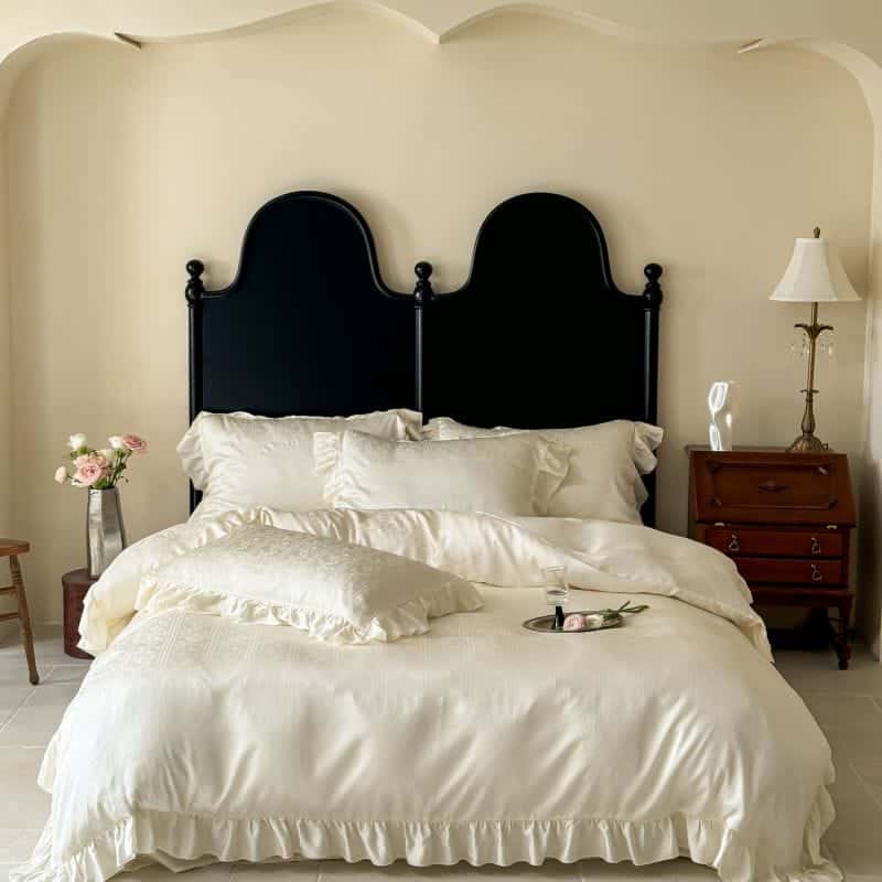 Texihome French Ruffled Tencel Bedding Set - Main Image
