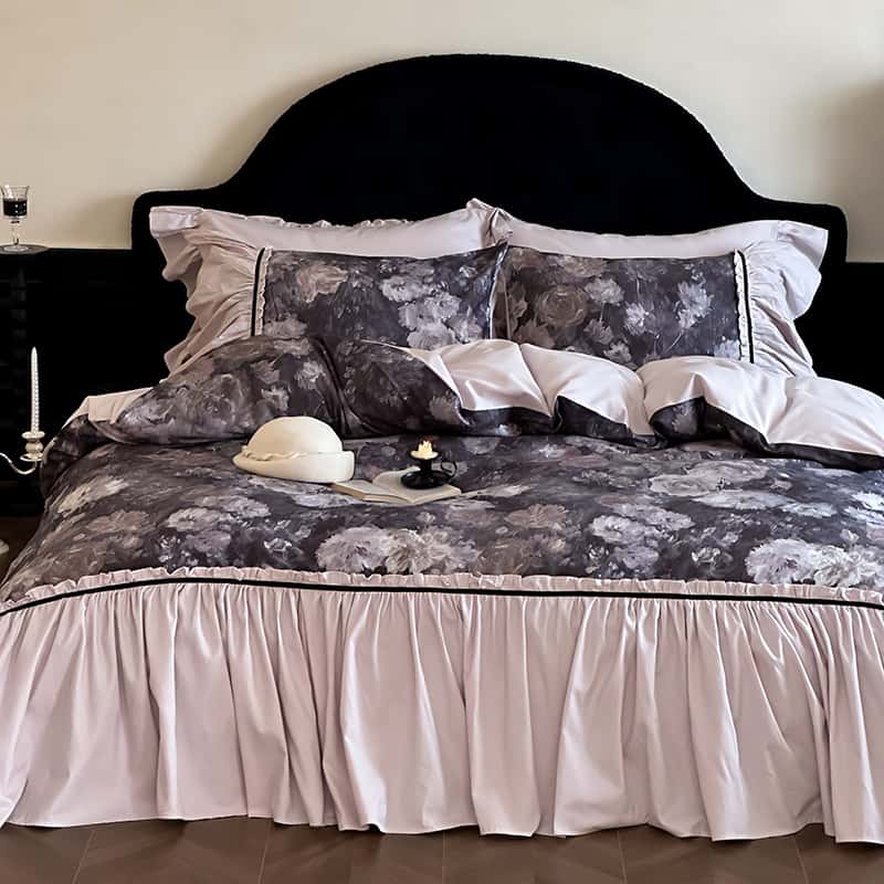 Wp Vintage Floral Bedding Set Brushed Cotton - Main Image