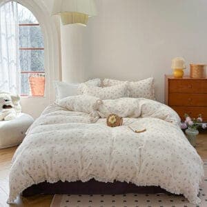 Texihome Bedding Set Crinkle Double Gauze - Image 3