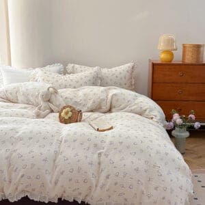 Texihome Bedding Set Crinkle Double Gauze - Image 4
