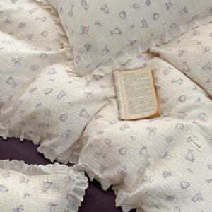 Texihome Bedding Set Crinkle Double Gauze - Image 5
