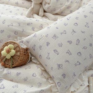 Texihome Bedding Set Crinkle Double Gauze - Image 7
