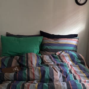 Texihome Bedding Set Yarn-Dyed Washed Cotton Stripe - Image 6