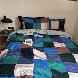 Texihome Color Block Cotton Sateen Duvet Cover Set - Image 6