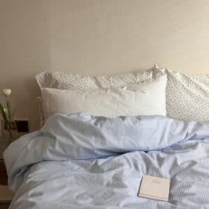 Texihome Cotton Bedding Set with Delicate Tie Closures - Image 3
