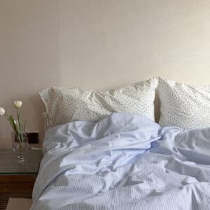 Texihome Cotton Bedding Set with Delicate Tie Closures - Image 4