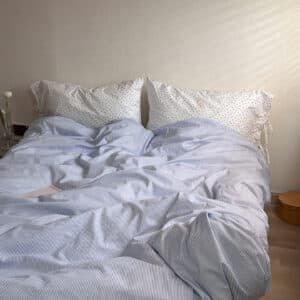 Texihome Cotton Bedding Set with Delicate Tie Closures - Image 6