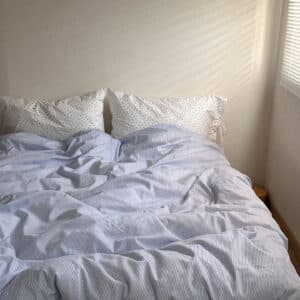 Texihome Cotton Bedding Set with Delicate Tie Closures - Image 7