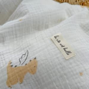 Texihome Duvet Cover Set Crinkled Muslin Dinosaur Print - Image 7