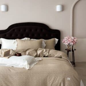 Texihome Duvet Cover Set French Ruffle Double Gauze - Main Image