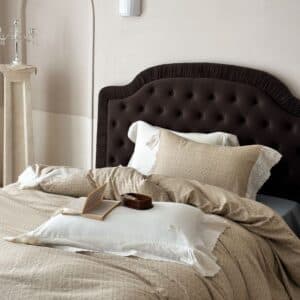Texihome Duvet Cover Set French Ruffle Double Gauze - Image 7