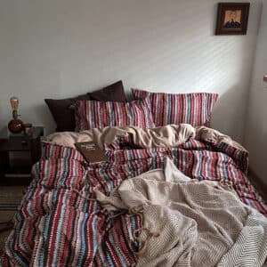 Texihome Duvet Cover Set Moroccan Pattern Cotton - Image 5