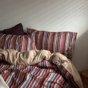 Texihome Duvet Cover Set Moroccan Pattern Cotton - Image 6