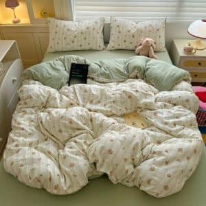 Texihome Duvet Cover Set Vintage Floral - Image 5