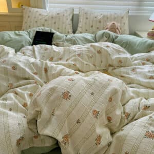 Texihome Duvet Cover Set Vintage Floral - Image 6