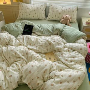 Texihome Duvet Cover Set Vintage Floral - Image 7