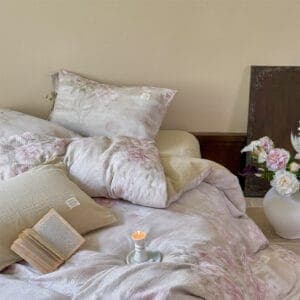 Texihome Duvet Cover Set with Vintage Floral Print - Image 4