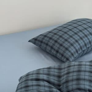 Texihome Duvet Cover Set Yarn-Dyed Plaid Gauze - Image 7