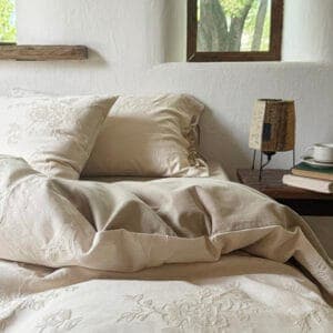 Texihome Floral Jacquard Duvet Cover Set - Image 5