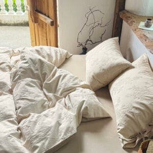Texihome Floral Jacquard Duvet Cover Set - Image 7