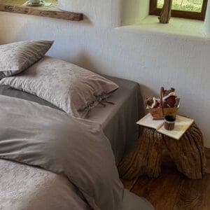 Texihome Floral Jacquard Duvet Cover Set with Tie Closures - Image 7