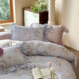 Texihome French Floral Tencel Bedding Set - Image 5