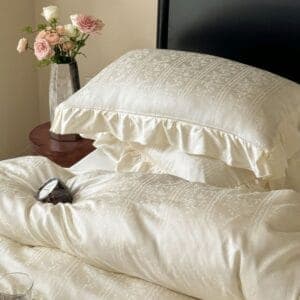 Texihome French Ruffled Tencel Bedding Set - Image 5