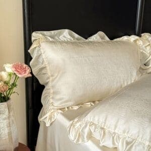 Texihome French Ruffled Tencel Bedding Set - Image 6
