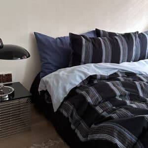 Texihome Striped Jacquard Washed Cotton Bedding Set - Image 3