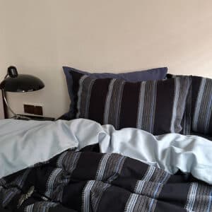 Texihome Striped Jacquard Washed Cotton Bedding Set - Image 7