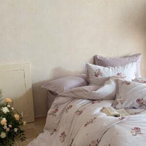 Texihome Vintage Floral Duvet Cover Set - Image 3