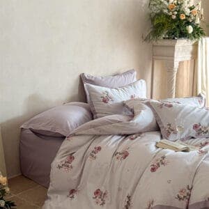 Texihome Vintage Floral Duvet Cover Set - Image 4