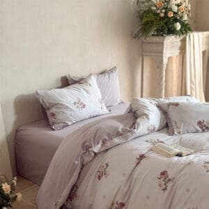 Texihome Vintage Floral Duvet Cover Set - Image 7