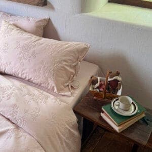 Texihome Vintage Floral Tie-Closure Duvet Cover Set - Image 5